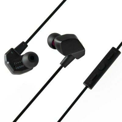FINAL VR3000 In-Ear Earphones Earbuds Headphone w Microphone for Gaming open box