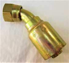 Parker 13743-10-10 Fitting 45 Degree R1-R2-OB6C New