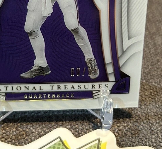 2022 Panini National Treasures /99 Kirk Cousins #75 - Image 3 of 3