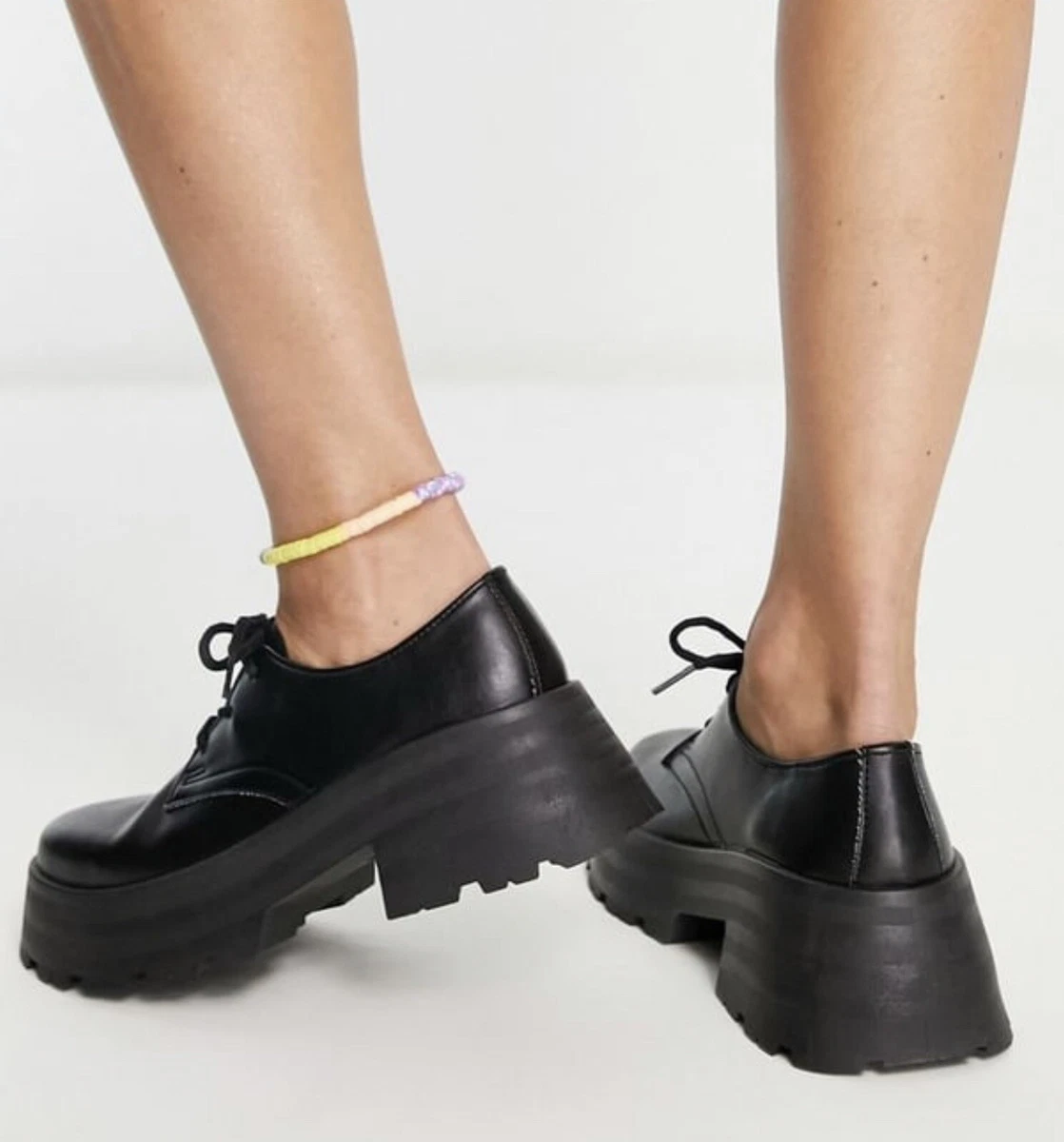 Asos black shop shoes womens