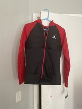 95B118-R78 Jordan Thermafit Zip Up Boys Hoodie Large