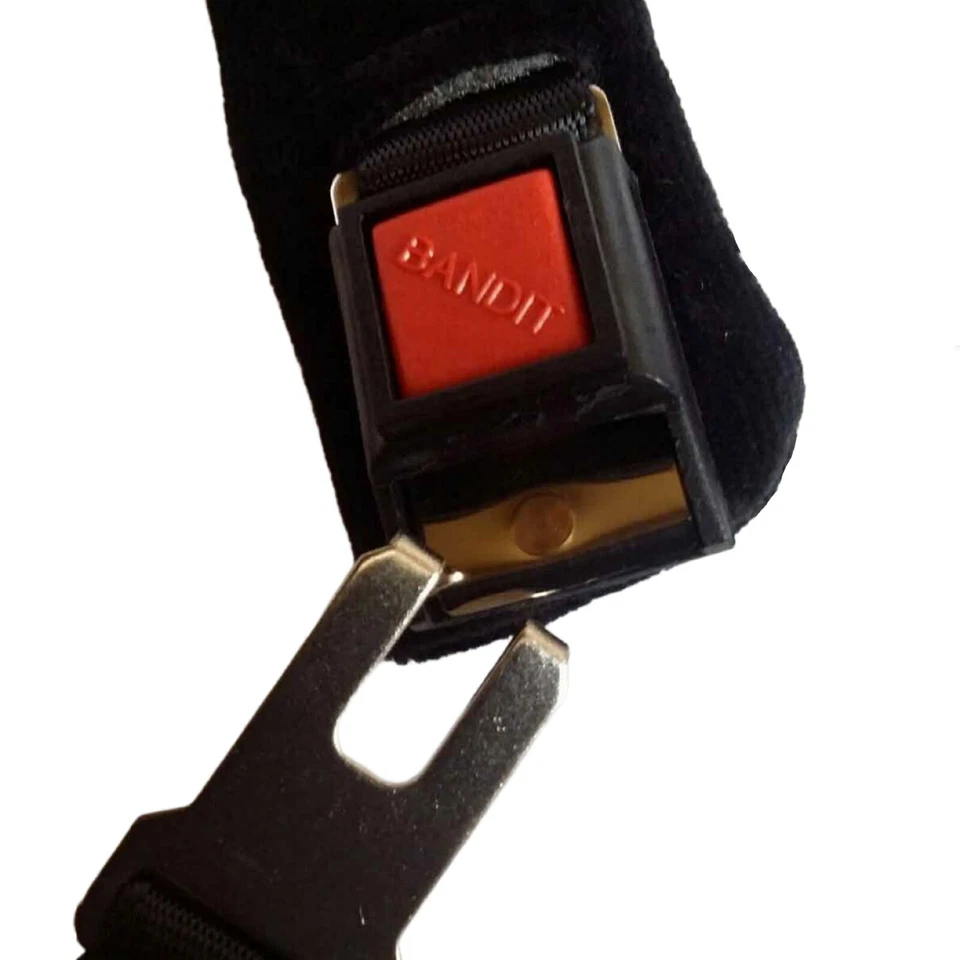 Bandit Helmets Jethelm ECE 22 05 schwarz matt Fiberglas hautfreundliches Futter - Bild 4 von 4