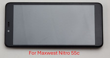 OEM LCD Display Touch Screen Digitizer Frame Assembly Part for Maxwest Nitro 55C