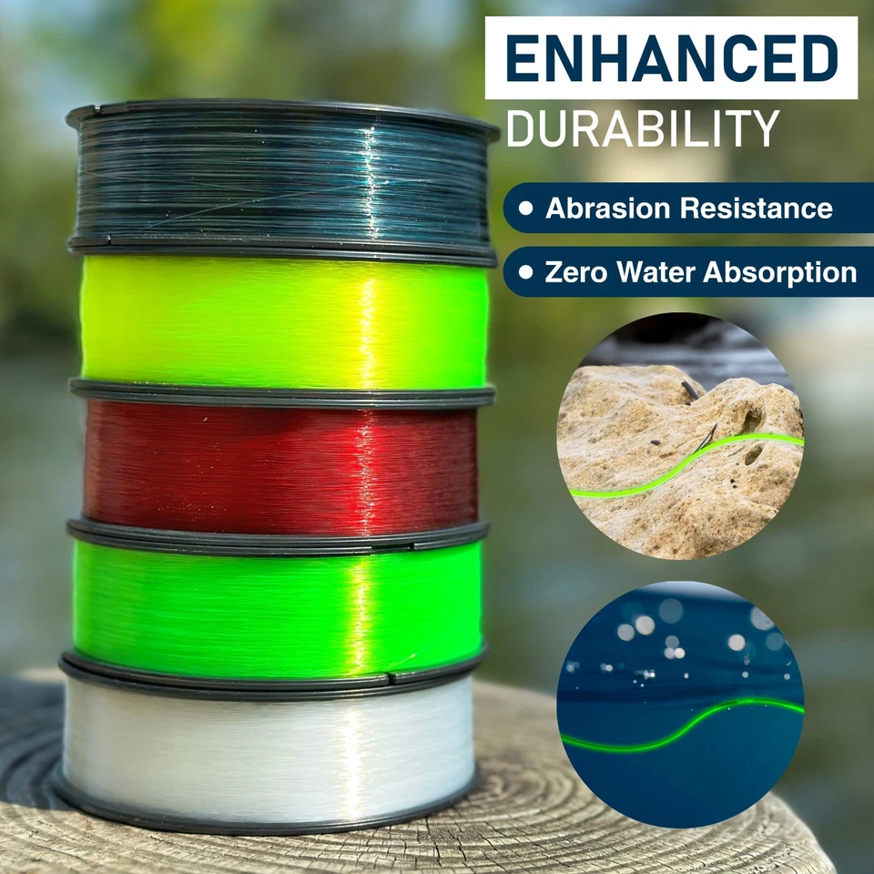 Reaction Tackle Monofilament Fishing line- Nylon / Mono Various Sizes and Colors - Image 4 of 4
