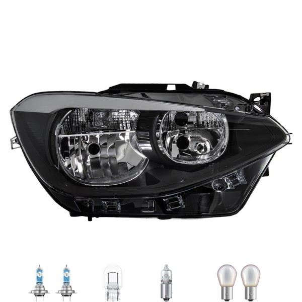 Halogen Scheinwerfer Frontscheinwerfer Rechts H7/ H7 FüR BMW 1Er Inkl. Lampen-image