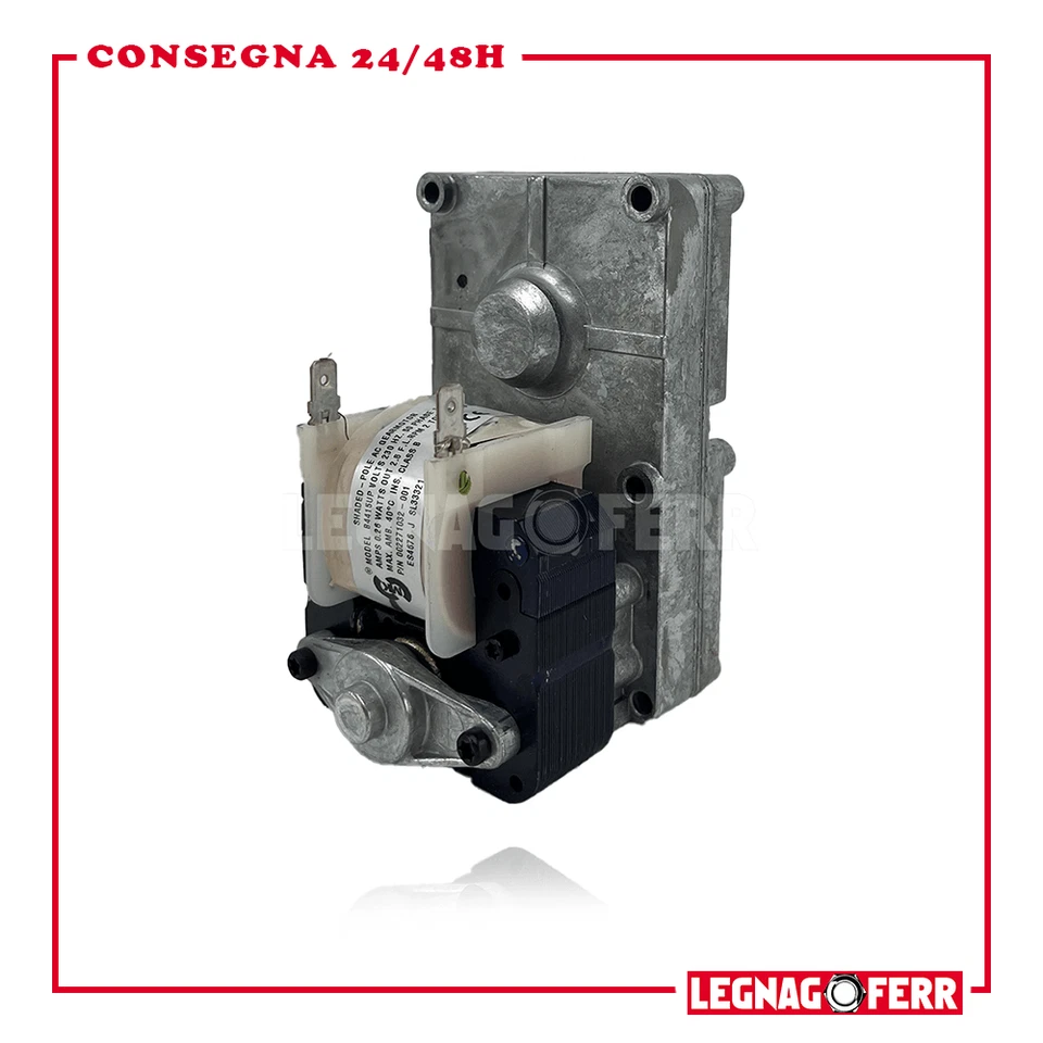 NORDICA EXTRAFLAME EXTRAFLAME NORDICA GRAZIOSA LUX PLUS STEEL MOTORIDUTTORE 2RPM ORIGINALE 2271032