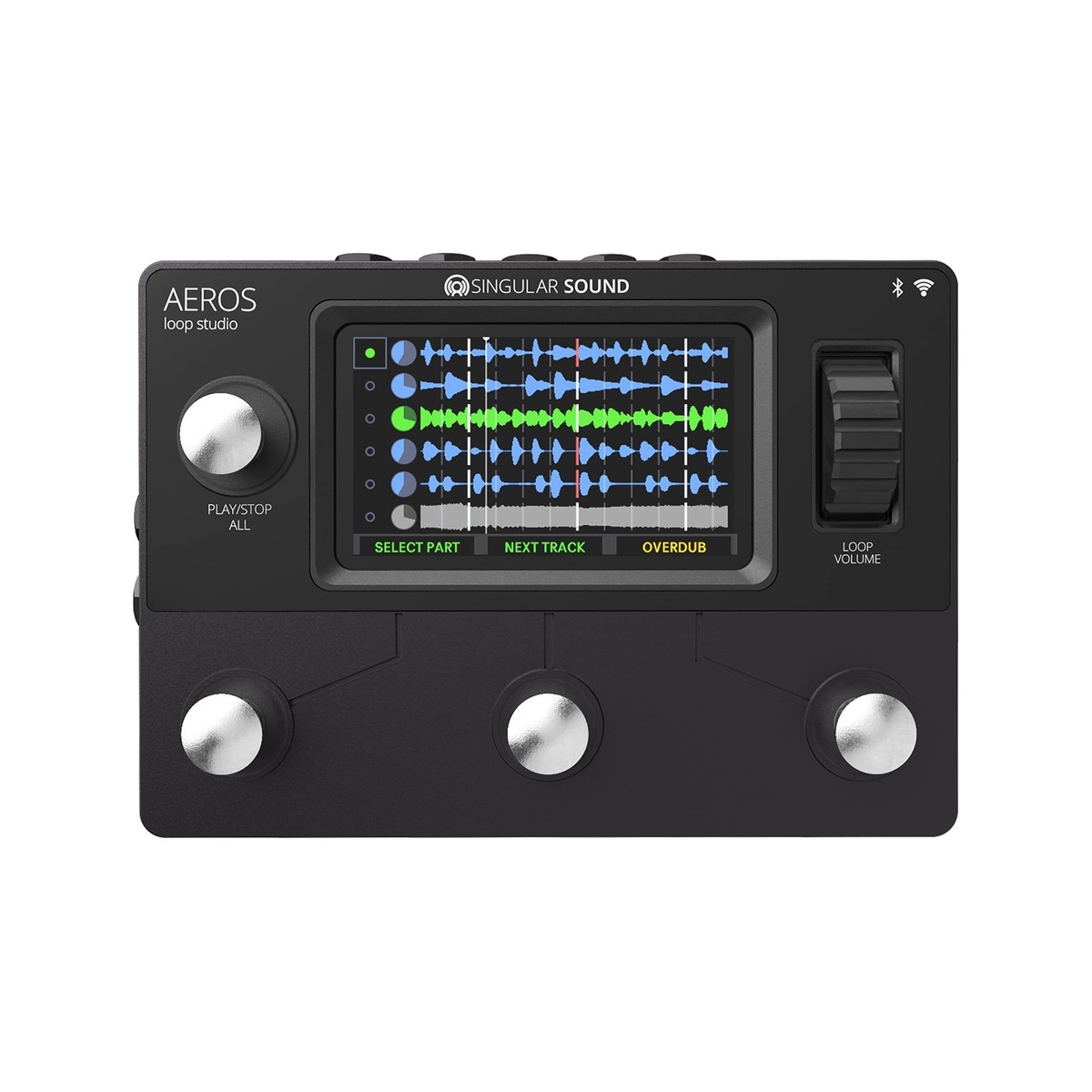 Singular Sound Aeros Loop Studio 6 Track Looper Pedal for sale