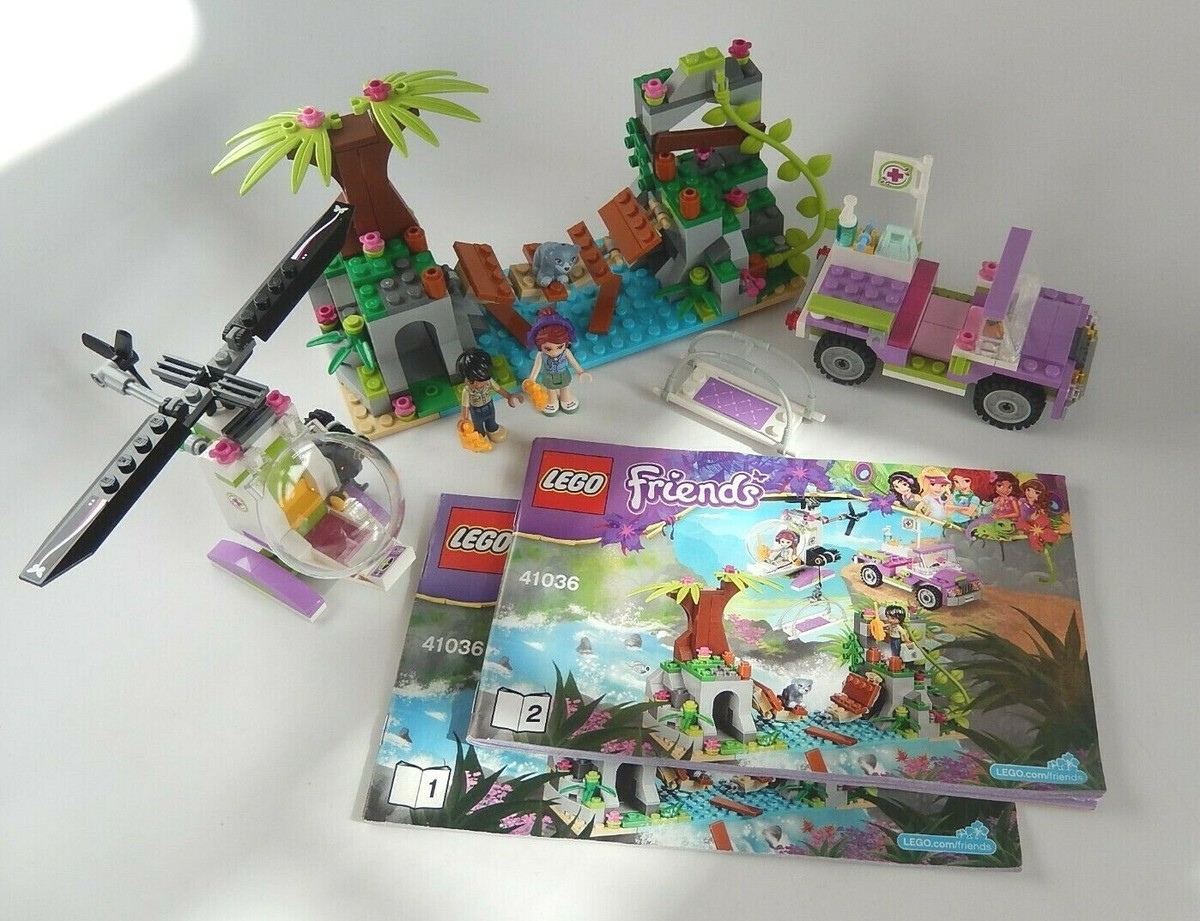 Lego 41036 Jungle Bridge Rescue Friends 100% Complete | eBay