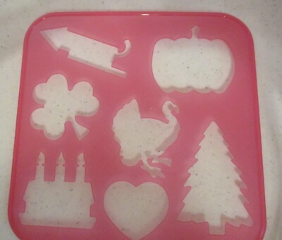Tupperware-Tupper Toys-Stencil-Holiday-1987--Replacement-As Shown
