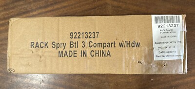 Ecolab Kay 92213237 3 Compartment Spray Bottle Holder Brand New Sealed