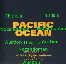 SWATCH BLANCPAIN PACIFIC OCEAN SCUBA FIFTY FATHOMS DIVER WATCH FREE SHIP 50 MOON