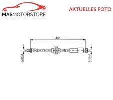 BREMSSCHLAUCH BREMSLEITUNG BOSCH 1 987 481 671 A FÜR JEEP RENEGADE GESCHLOSSEN
