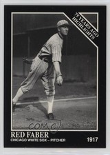 1992 The Sporting News Conlon Collection Red Faber #483 HOF 0uf1