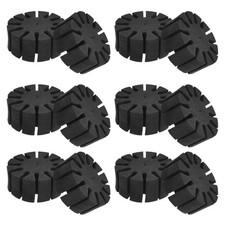 12 Pcs Sink Sponge Holder Storage Tube Arrowhead Arrows Separator