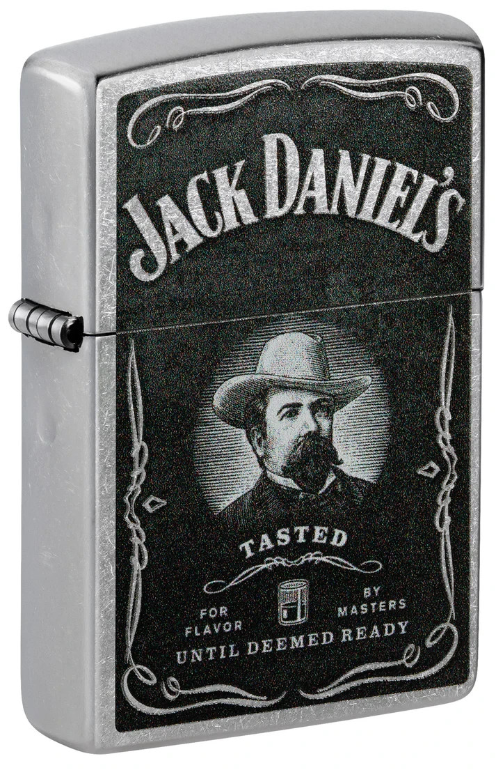 Zippo 48748, Jack Daniels Tennessee Whiskey, Street Chrome L