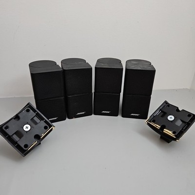 Set of 4 Bose Lifestyle/Satellite Jewel Mini Double Cube Speakers