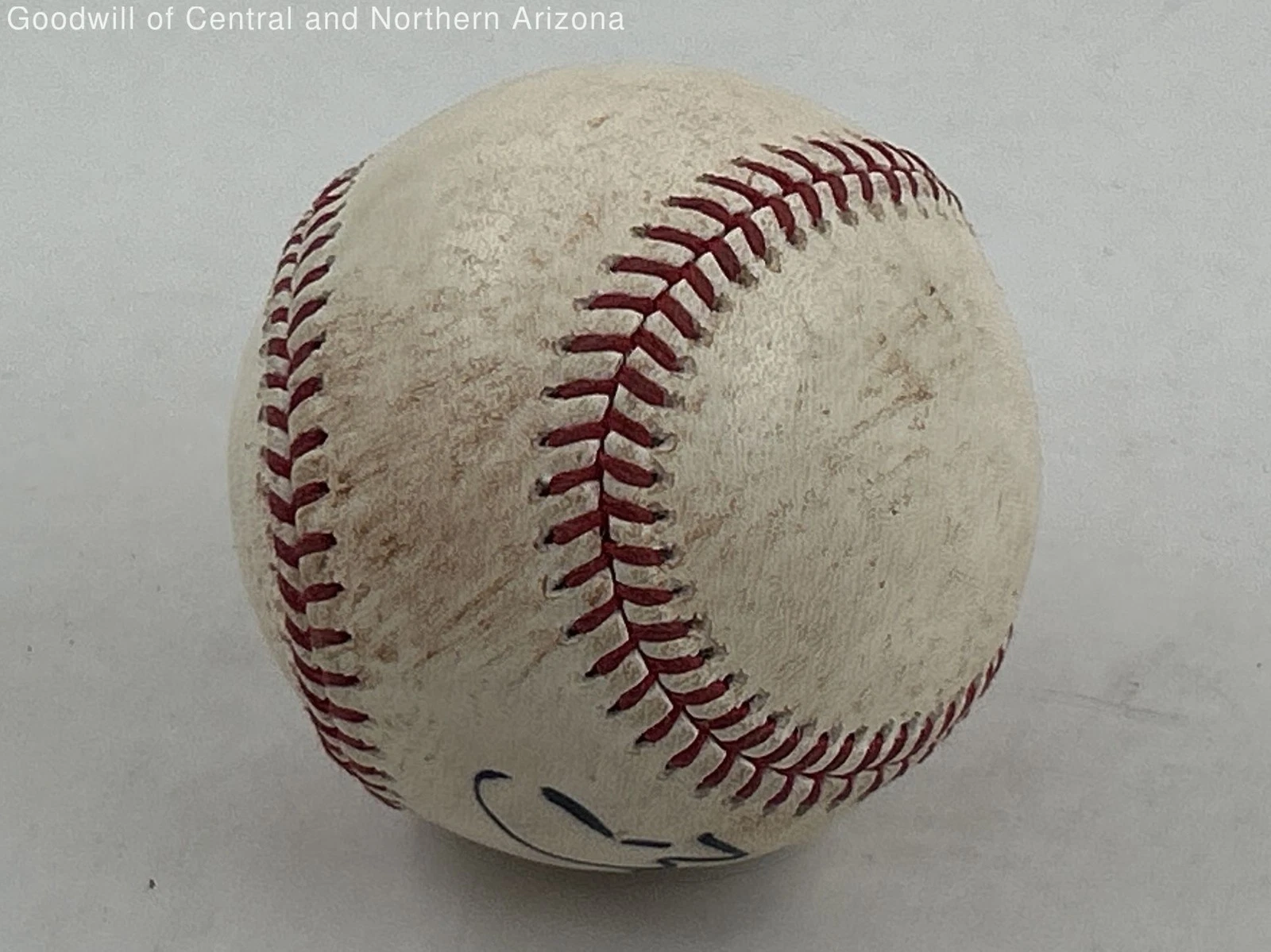 Signed Autographed Rawlings Official MLB Baseball Collectible w/Unknown Player - thumbnail 3
