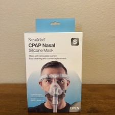 New CPAP Silicone Nasal Mask Size Small Cushion  HeadGear NuvoMed