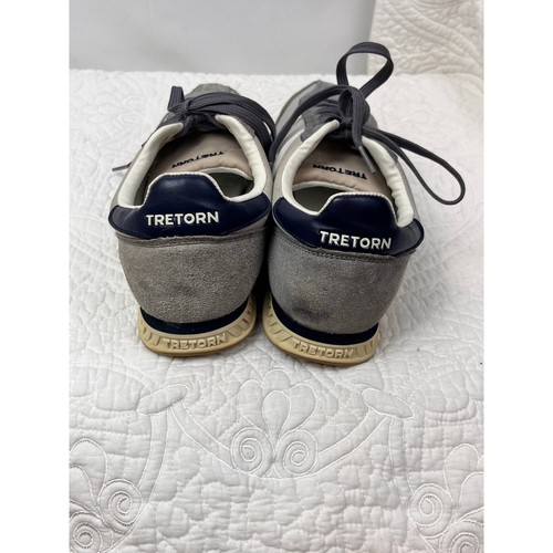 Sneaker Tretorn donna taglia 9,5 grigio/bianco stringate tempo libero passeggio corsa - Foto 9 di 11
