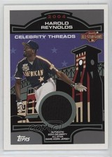 2005 Topps All-Star Celebrity Threads Harold Reynolds #CTR-HR q3n