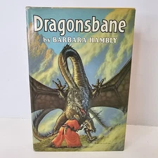 Dragonsbane by Barbara Hambly DEL REY 1985 Book Club Edition Hardcover DJ