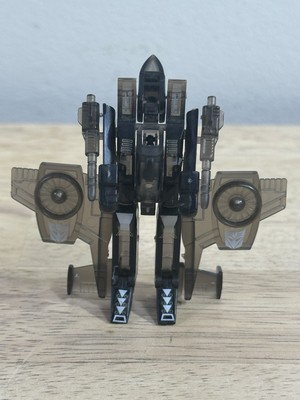 TransFormer G1 Clear Black Thrust HeerotoysMaker WST world smallest Complete