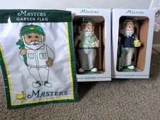 Masters New 2025 Gnome, New 2026 Gnome, And New Gnome Flag Bundle All Unopened
