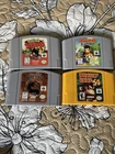 Nintendo 64 N64 Game Bundle Pokémon Snap Mortal Kombat Donkey Kong Diddy Racing