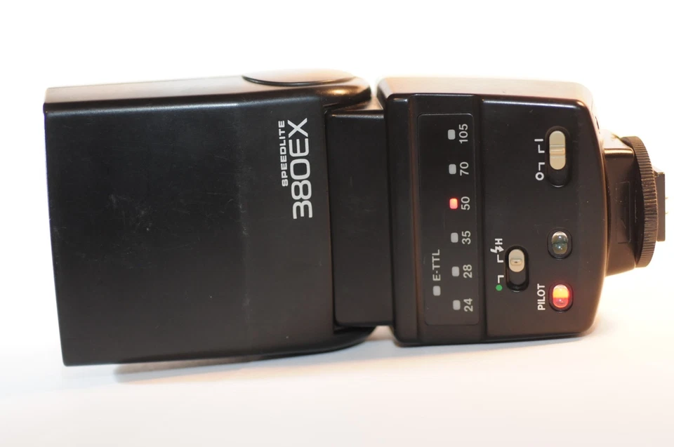 Canon 380 EX 380EX E-TTL Speedlite вспышки читать для EOS фильм цифровой T8 T7 T5 90D - Изображение 2 из 4