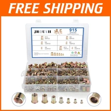 915pcs Rivet Nut Kit - Metric Threaded Rivnut Assortment