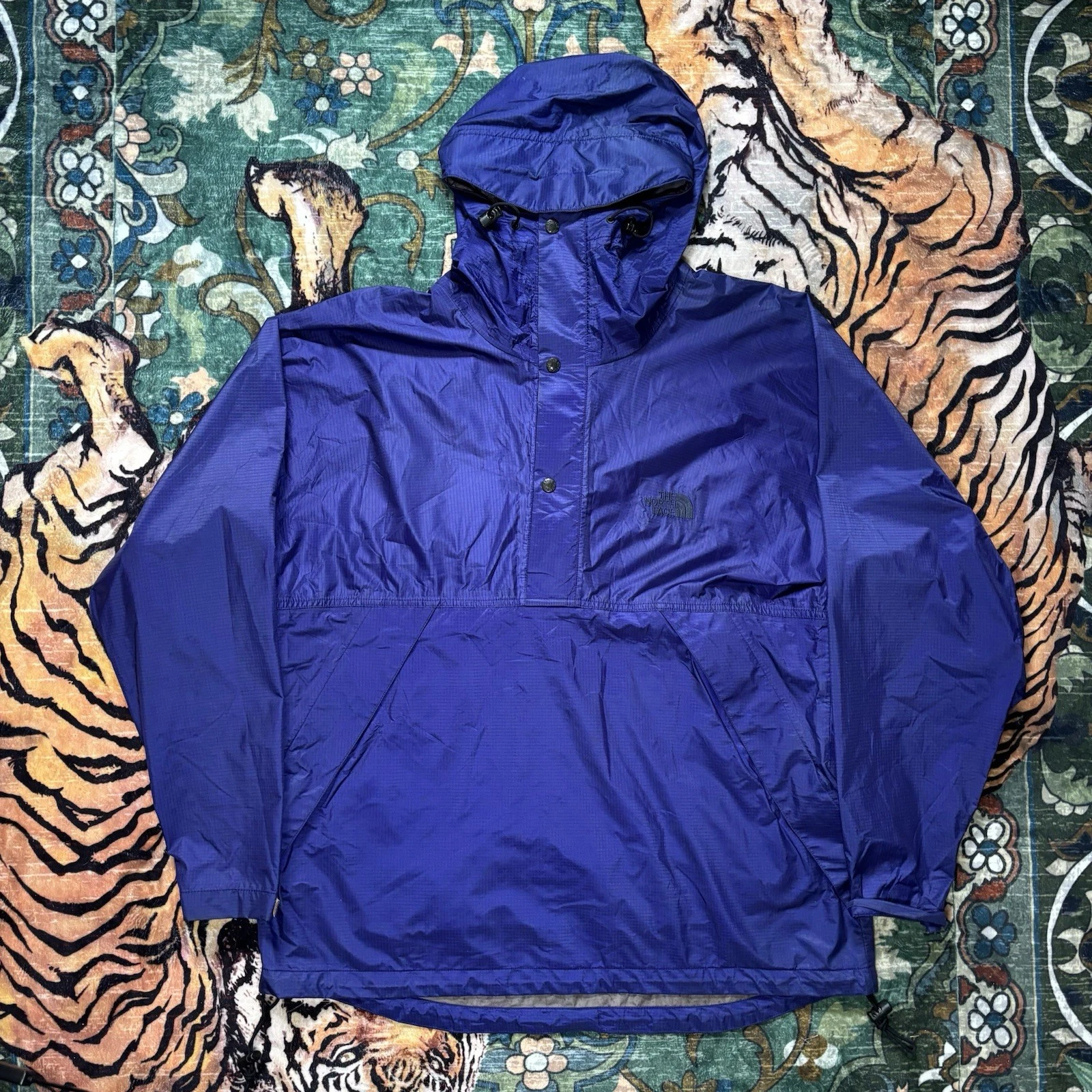 VETEMENTS Giacca da montagna vintage anni 90 The North Face Gore Tex pullover cappotto viola XL uomo