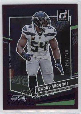 2023 Panini Donruss Season Stat Line 77/124 Bobby Wagner #256 j8o