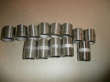 12 Stainless Steel 1" MIP Nipples Pipe Fittings 2" & Close Lot