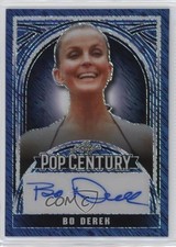 2024 Leaf Metal Pop Century Dark Blue Kaleidoscope 3/6 Bo Derek #BA-BD1 Auto ib6