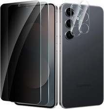 2 2 Pack Samsung Galaxy S25 FE Privacy Screen Protector  Camera Lens Protector,