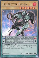 YuGiOh Feueritter Galan AP08-DE005 Super Rare EX unl.