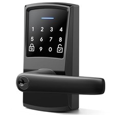 Keypad Door Lock with Handle, Keyless Entry Digital Handle Lock, Smart Locks