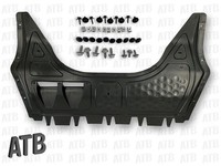 Unterfahrschutz Einbausatz Clips FüR Audi A3 8P VW Golf V VI Touran Plus Benzin