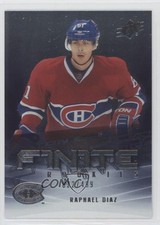 2011-12 SPx Finite Rookies 22/499 Raphael Diaz #F14 1j50