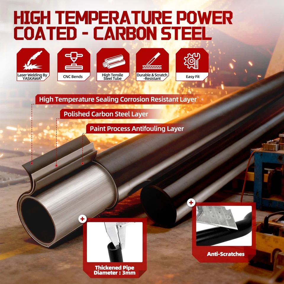 Crash Bar For Yamaha FZ FJ 09 MT Engine Guard Frame Protector 2014-2016 WOLFLINE Foto 4 de 4