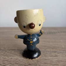 Vintage handbemalter Holz Noddy Toyland Poliz...