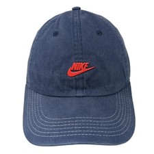 Nike Heritage86 Slideback Baseball Cap Blue One Size Adjustable Lightweight