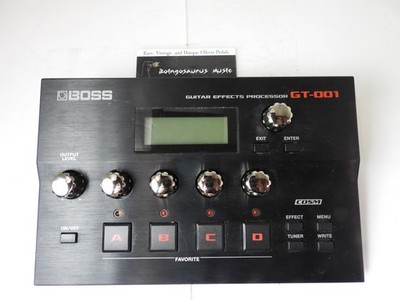 Boss GT-001 Guitar Multi Effects Desktop Processor Free USA Shipping 