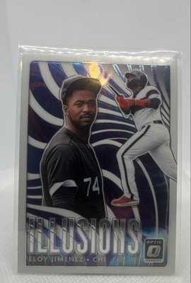 2020 Panini Donruss Optic - Optic Illusions Eloy Jimenez #OI-8 Holo Prizm