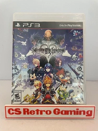 Kingdom Hearts HD 2.5 (PlayStation 3, PS3) Complete w/Man Tested Working