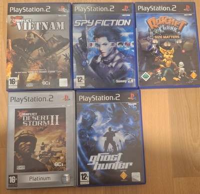 PS2 Spiele-Sammlung | Spy Fiction, Ghosthunter u.a.