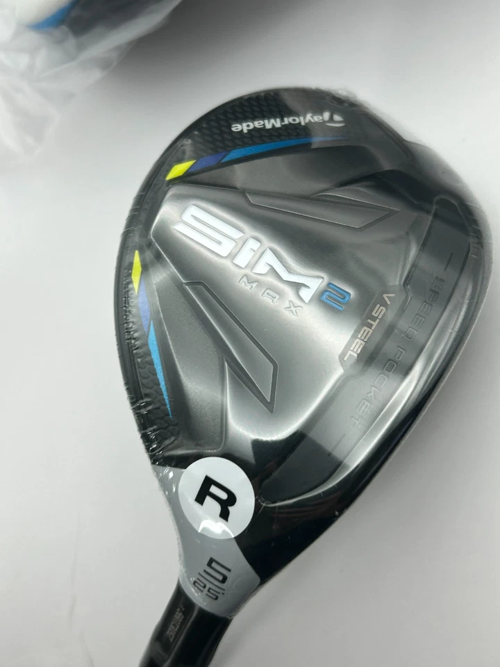 TaylorMade SIM2 MAX Hybrid 5H 25 degree Tensei Blue TM60 Flex R Rescue New 2224 - Image 3 of 4