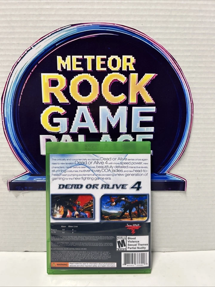 Dead Or Alive 4 ( Microsoft Xbox 360 ) Clean Game Disc. - Fast Same Day Shipping - Image 4 of 4