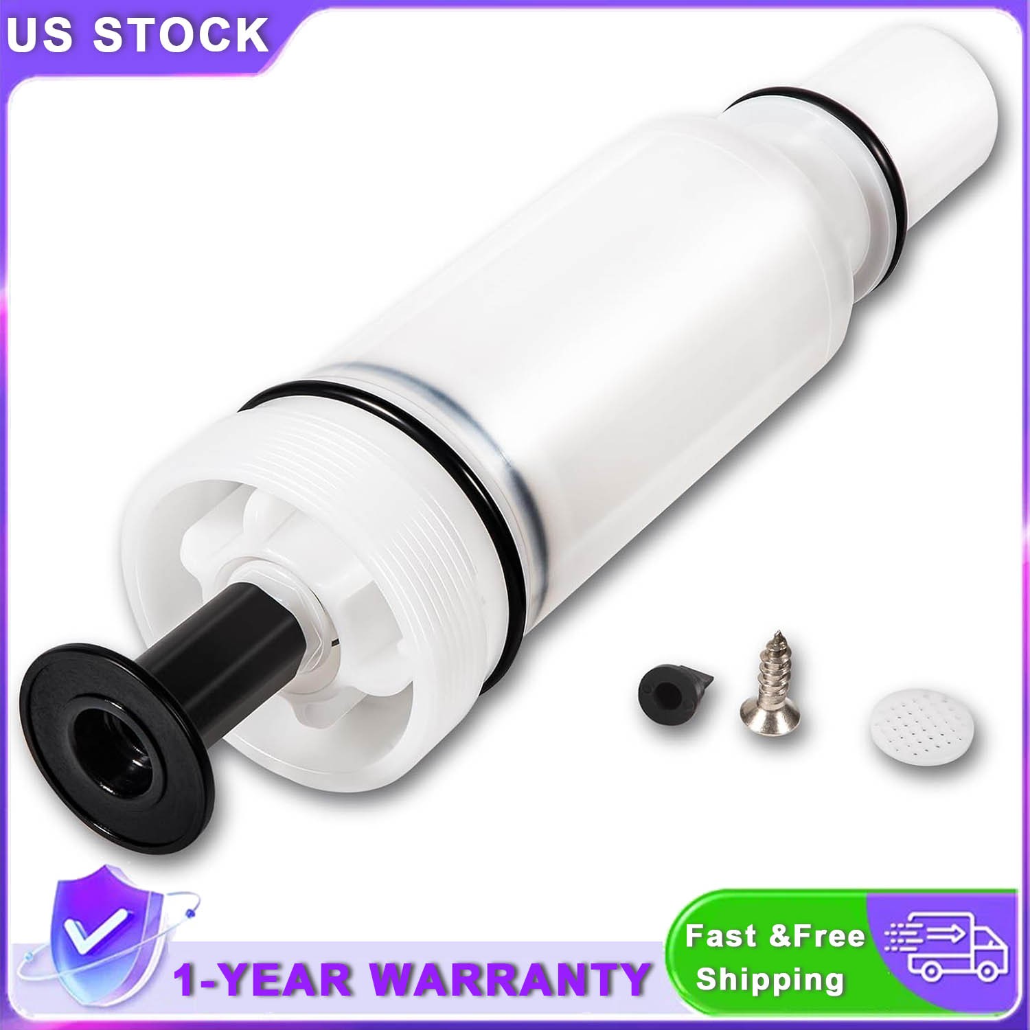 Flush Valve Cartridge Kit C-100500-K For Flushmate Tank Toilet Piston Cartridge