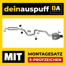 Auspuffanlage für Skoda Octavia II 1.9 TDI / VW Golf V Jetta III 1.9 TDI E866